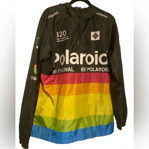 Vintage Polaroid Windbreaker size large